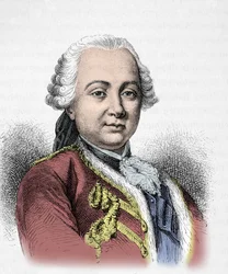 Porträtt av Etienne Francois de Choiseul (Gravyr)