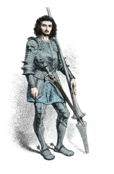 Porträtt av Gaston de Foix (Gravyr)