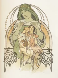 Illustration från Ilsee, Princess de Tripoli, 1897