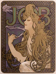 Affisch för Job-cigarettpapper, 1897