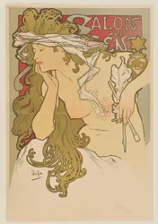 Salon des Cent. Mars-april 1896 (Épreuve avant la lettre)