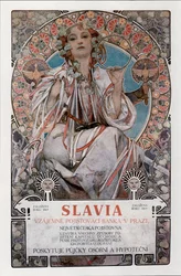 Slavia-affisch, 1907