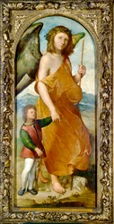 Tobias och ängeln, tidigt 1520-tal