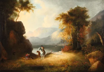 Hemkomsten 1835 (olja på duk)