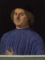 Porträtt av en man, 1497