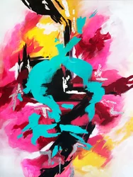 Livfull abstrakt explosion