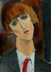 Madame Kisling, ca. 1917.