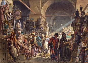 En turkisk basar, 1867