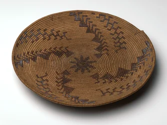Siktbricka för ekollonmjöl, ca 1860-1909 (lönn, rödknoppbark och pil)