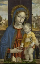 Jungfrun och barnet, ca. 1490