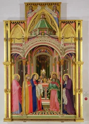 Presentationen i templet, 1342 (tempera på panel)