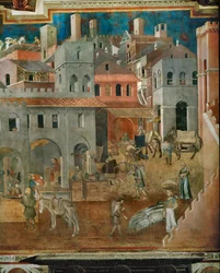 En god regerings välsignelser (fresco)