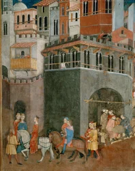 En god regerings välsignelser (fresco)
