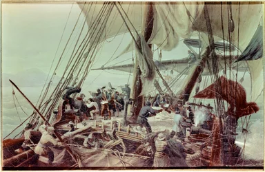 Upptäckte Louisiana av Louis Antoine, greve av Bougainville (1729-1811)