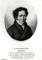 Porträtt av Louis Jacques Thenard (1777-1857), 1824