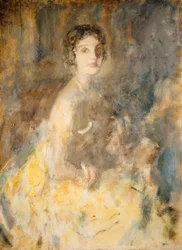 Mrs Richard Jessel, 1921.