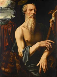 Saint Hieronymus, första hälften av 1500-talet..