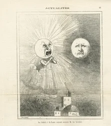 Illustration av Cham (1819-1879) i Le Charivari