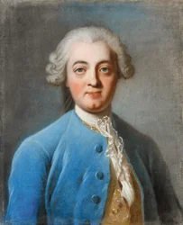Porträtt av Claude Adrien Helvetius 1715-1771
