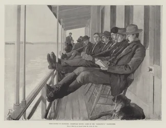 Från Euston till Klondike, Homeward Bound, några av Hamiltons passagerare