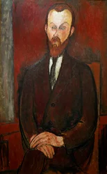 Greve Wielhorski. Målning av Amedeo Modigliani