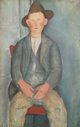 Den lille bonden. Omkring 1918