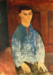 Moise Kisling Sittande, 1916