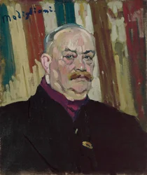 Porträtt av Joseph Levi, ca 1909