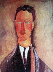 Porträtt av Léopold Survage 1879-1968, 1918