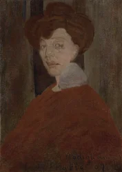 Porträtt av en kvinna, 1907