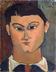 Porträtt av målaren Miose Kisling