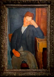 Den unge lärlingen, ca 1918-19 (olja på duk)