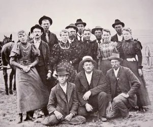 Amerikanska pionjärer, ca 1850