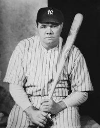 Babe Ruth, ca 1927 (s/v foto)