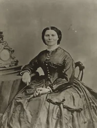 Clara Barton, ca 1865 (s/v foto)