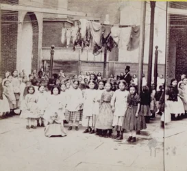 Female Guardian Society, Home for the Friendless, 29th Street, New York, 4 juli 1864