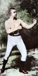 John L. Sullivan (lito i färg)