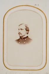 Överstelöjtnant Edward Needles Hallowell, ca 1863-65
