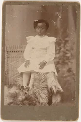 Lucile Norward,ca. 1890 (foto)