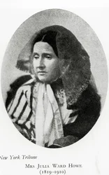 Mrs Julia Ward Howe, ca 1860-talet