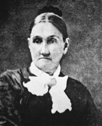 Mrs Samuel, mor till Frank (1843-1915) och Jesse James (1847-82) (s/v foto)