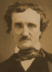 Porträtt av Edgar Allan Poe. 1849 (daguerreotypi)