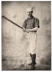 Porträtt av Tim Keefe, New York Giants, 1889