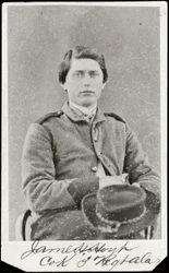Porträtt av en soldat