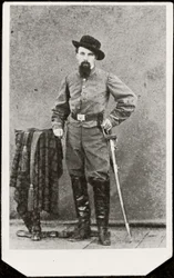 Porträtt av en soldat
