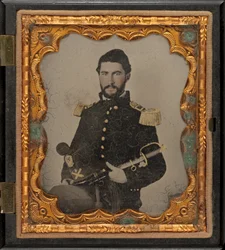 Underlöjtnant Henry W. Hayden,1863 (foto)