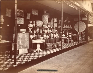 Shippokuwaishas utställning, japanska avdelningen, Centennial International Exhibition 1876, Philadelphia