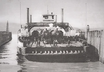 Contra Costa Ferry, ca 1920 (s/v foto)