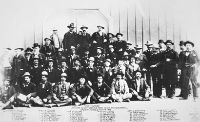 "Invaders" av Johnson County War of Wyoming
