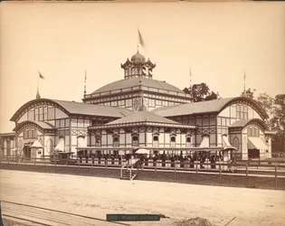 Kvinnopaviljongen, internationella hundraårsutställningen, Philadelphia, 1876